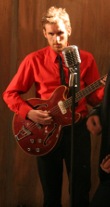 Simon Smith in the studio